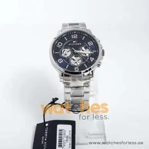 Tommy Hilfiger Men’s Quartz Stainless Steel Blue Dial 44mm Watch 1791293 UAE DUBAI AJMAN SHARJAH ABU DHABI RAS AL KHAIMA UMM UL QUWAIN ALAIN FUJAIRAH