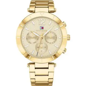 Tommy Hilfiger Women’s Quartz Stainless Steel Gold Dial 38mm Watch 1781878 UAE DUBAI AJMAN SHARJAH ABU DHABI RAS AL KHAIMA UMM UL QUWAIN ALAIN FUJAIRAH