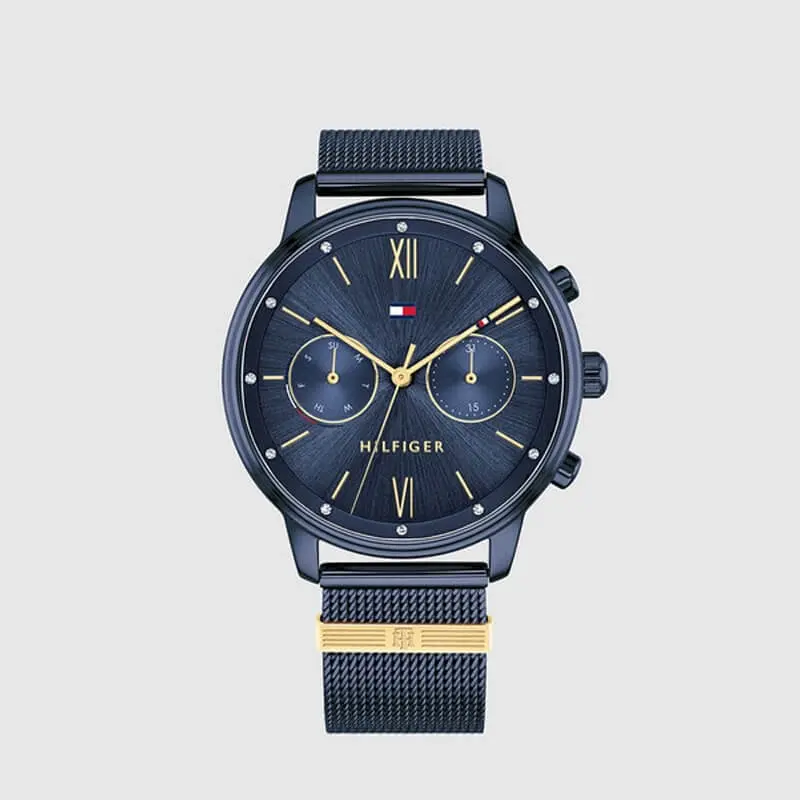 Tommy Hilfiger Women’s Quartz Stainless Steel Blue Dial 38mm Watch 1782305 UAE DUBAI AJMAN SHARJAH ABU DHABI RAS AL KHAIMA UMM UL QUWAIN ALAIN FUJAIRAH
