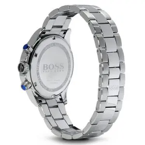 Hugo Boss Men’s Chronograph Quartz Stainless Steel Blue Dial 46mm Watch 1512963 UAE DUBAI AJMAN SHARJAH ABU DHABI RAS AL KHAIMA UMM UL QUWAIN ALAIN FUJAIRAH