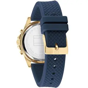 Tommy Hilfiger Women’s Quartz Silicone Strap Blue Dial 38mm Watch 1782198 UAE DUBAI AJMAN SHARJAH ABU DHABI RAS AL KHAIMA UMM UL QUWAIN ALAIN FUJAIRAH