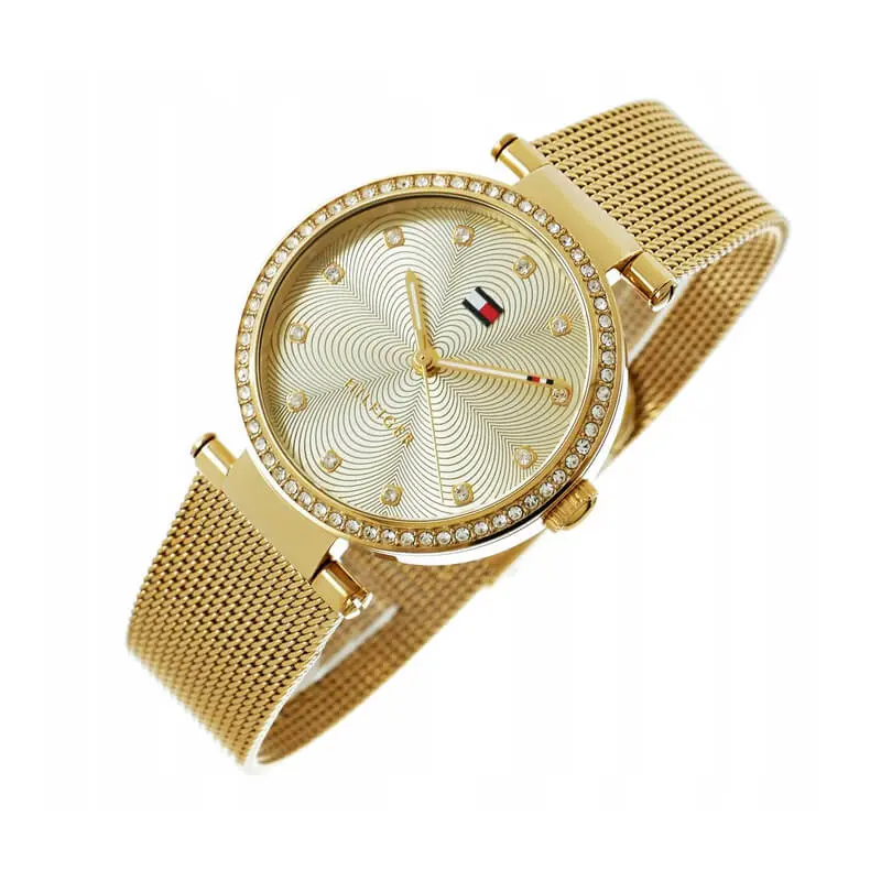 Tommy Hilfiger Women’s Quartz Stainless Steel Gold Dial 32mm Watch 1781864 UAE DUBAI AJMAN SHARJAH ABU DHABI RAS AL KHAIMA UMM UL QUWAIN ALAIN FUJAIRAH
