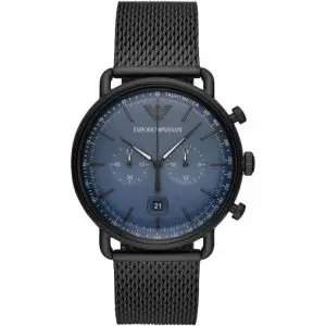 Emporio Armani Men’s Quartz Stainless Steel Blue Dial 43mm Watch AR11201 UAE DUBAI AJMAN SHARJAH ABU DHABI RAS AL KHAIMA UMM UL QUWAIN ALAIN FUJAIRAH