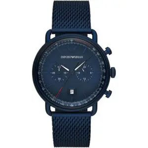 Emporio Armani Men’s Quartz Stainless Steel Blue Dial 43mm Watch AR11289 UAE DUBAI AJMAN SHARJAH ABU DHABI RAS AL KHAIMA UMM UL QUWAIN ALAIN FUJAIRAH