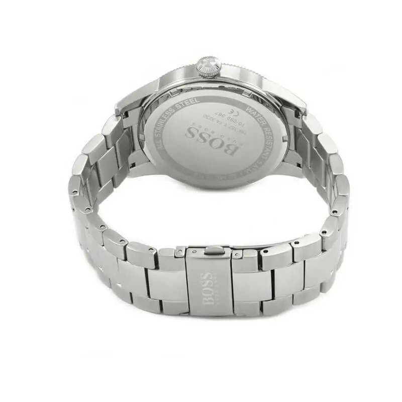 Hugo Boss Men’s Quartz Stainless Steel Blue Dial 44mm Watch 1513707 UAE DUBAI AJMAN SHARJAH ABU DHABI RAS AL KHAIMA UMM UL QUWAIN ALAIN FUJAIRAH