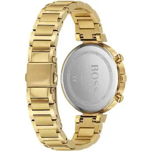 Hugo Boss Women’s Quartz Stainless Steel Gold Dial 36 Watch 1502532 UAE DUBAI AJMAN SHARJAH ABU DHABI RAS AL KHAIMA UMM UL QUWAIN ALAIN FUJAIRAH