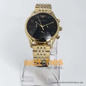 Emporio Armani Men’s Quartz Stainless Steel Black Dial 41mm Watch AR1893 UAE DUBAI AJMAN SHARJAH ABU DHABI RAS AL KHAIMA UMM UL QUWAIN ALAIN FUJAIRAH