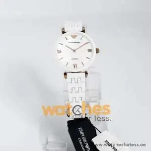 Emporio Armani Women’s Quartz Ceramic Stainless Steel Mother of pearl Dial 30mm Watch AR1486 UAE DUBAI AJMAN SHARJAH ABU DHABI RAS AL KHAIMA UMM UL QUWAIN ALAIN FUJAIRAH