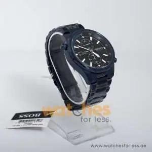 Hugo Boss Men’s Quartz Stainless Steel Black Dial 46mm Watch 1513824 UAE DUBAI AJMAN SHARJAH ABU DHABI RAS AL KHAIMA UMM UL QUWAIN ALAIN FUJAIRAH
