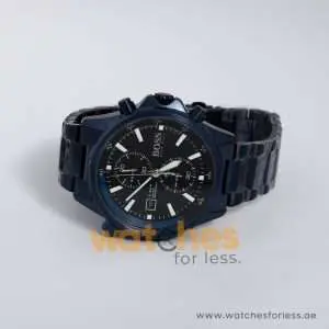 Hugo Boss Men’s Quartz Stainless Steel Black Dial 46mm Watch 1513824 UAE DUBAI AJMAN SHARJAH ABU DHABI RAS AL KHAIMA UMM UL QUWAIN ALAIN FUJAIRAH