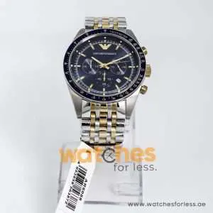 Emporio Armani Men’s Quartz Stainless Steel Blue Dial 46mm Watch AR6088 UAE DUBAI AJMAN SHARJAH ABU DHABI RAS AL KHAIMA UMM UL QUWAIN ALAIN FUJAIRAH