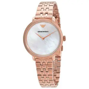 Emporio Armani Women’s Quartz Stainless Steel Mother of pearl Dial 32mm Watch AR11158 UAE DUBAI AJMAN SHARJAH ABU DHABI RAS AL KHAIMA UMM UL QUWAIN ALAIN FUJAIRAH