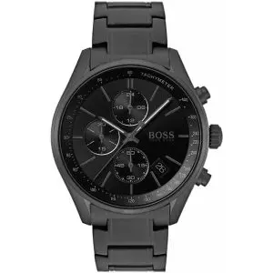 Hugo Boss Men’s Quartz Stainless Steel Black Dial 44mm Watch 1513676 UAE DUBAI AJMAN SHARJAH ABU DHABI RAS AL KHAIMA UMM UL QUWAIN ALAIN FUJAIRAH
