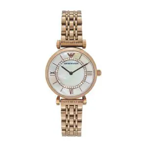Emporio Armani Women’s Quartz Stainless Steel Mother of pearl Dial 32mm Watch AR1909 UAE DUBAI AJMAN SHARJAH ABU DHABI RAS AL KHAIMA UMM UL QUWAIN ALAIN FUJAIRAH