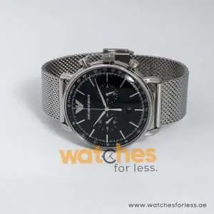Emporio Armani Men’s Quartz Stainless Steel Black Dial 43mm Watch AR11104 UAE DUBAI AJMAN SHARJAH ABU DHABI RAS AL KHAIMA UMM UL QUWAIN ALAIN FUJAIRAH