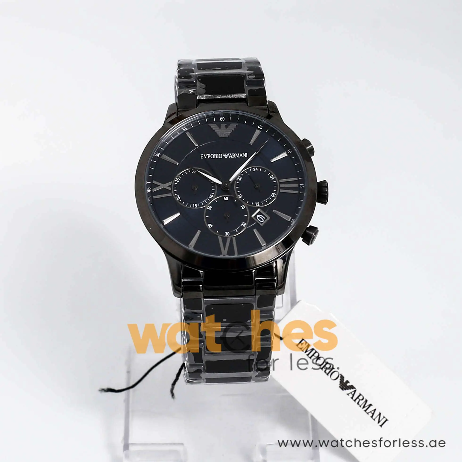 Emporio Armani Men’s Quartz Stainless Steel Blue Dial 43mm Watch AR11348 UAE DUBAI AJMAN SHARJAH ABU DHABI RAS AL KHAIMA UMM UL QUWAIN ALAIN FUJAIRAH