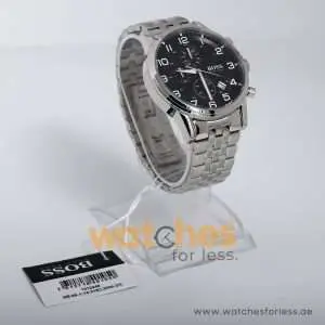 Hugo Boss Men’s Quartz Stainless Steel Black Dial 44mm Watch 1512446 UAE DUBAI AJMAN SHARJAH ABU DHABI RAS AL KHAIMA UMM UL QUWAIN ALAIN FUJAIRAH