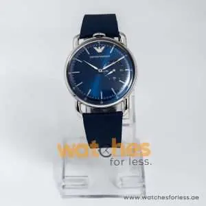 Emporio Armani Men’s Leather Strap Blue Dial 41mm Watch AR11335 UAE DUBAI AJMAN SHARJAH ABU DHABI RAS AL KHAIMA UMM UL QUWAIN ALAIN FUJAIRAH