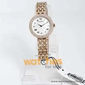 Emporio Armani Women’s Quartz Stainless Steel Mother of Pearl Dial 30mm Watch AR11355 UAE DUBAI AJMAN SHARJAH ABU DHABI RAS AL KHAIMA UMM UL QUWAIN ALAIN FUJAIRAH