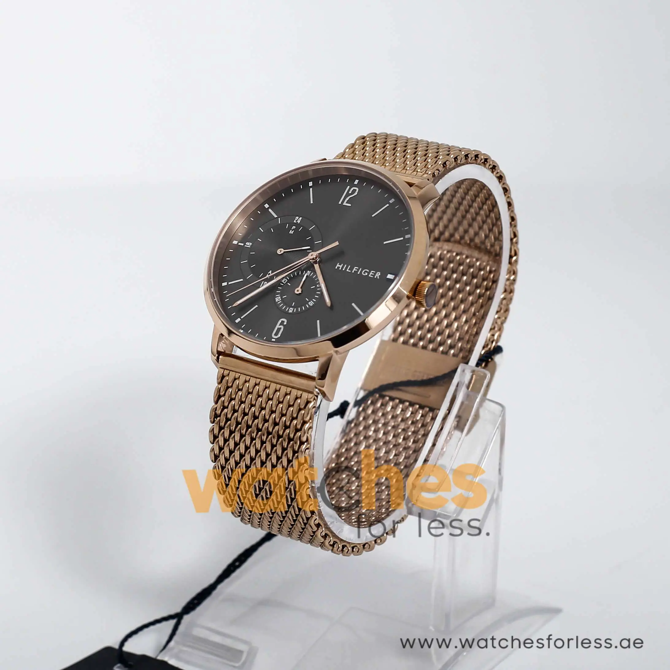 Tommy Hilfiger Men’s Quartz Stainless Steel Grey Dial 40mm Watch 1791506 UAE DUBAI AJMAN SHARJAH ABU DHABI RAS AL KHAIMA UMM UL QUWAIN ALAIN FUJAIRAH