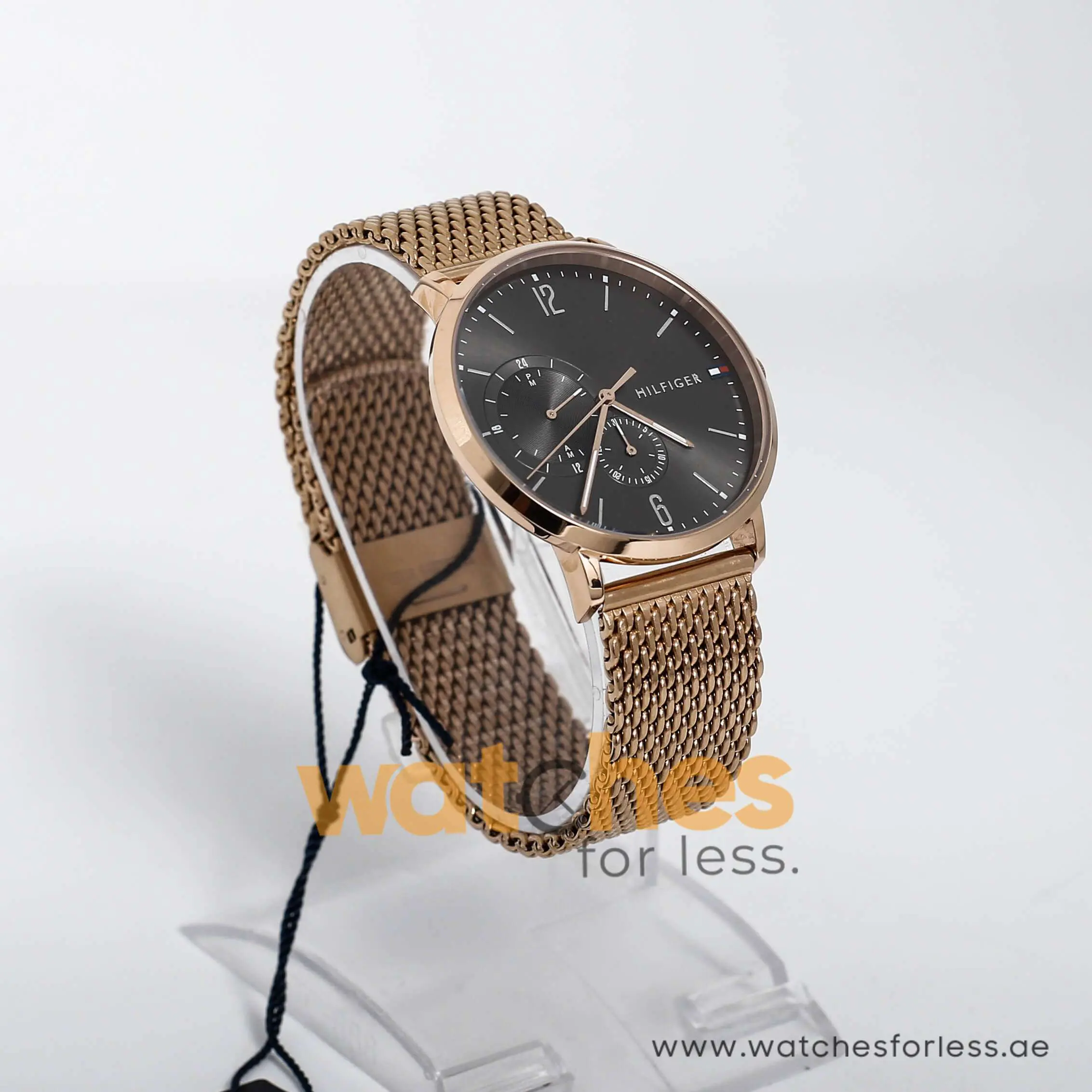 Tommy Hilfiger Men’s Quartz Stainless Steel Grey Dial 40mm Watch 1791506 UAE DUBAI AJMAN SHARJAH ABU DHABI RAS AL KHAIMA UMM UL QUWAIN ALAIN FUJAIRAH