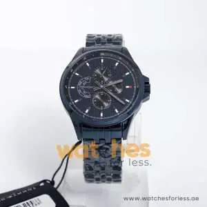 Tommy Hilfiger Men’s Quartz Stainless Steel Blue Dial 46mm Watch 1791618 UAE DUBAI AJMAN SHARJAH ABU DHABI RAS AL KHAIMA UMM UL QUWAIN ALAIN FUJAIRAH