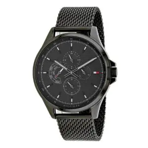 Tommy Hilfiger Men’s Quartz Stainless Steel Grey Dial 44mm Watch 1791613 UAE DUBAI AJMAN SHARJAH ABU DHABI RAS AL KHAIMA UMM UL QUWAIN ALAIN FUJAIRAH