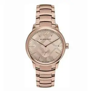 Burberry Men’s Swiss Made Stainless Steel Rose Gold Dial 40mm Watch BU10013 UAE DUBAI AJMAN SHARJAH ABU DHABI RAS AL KHAIMA UMM UL QUWAIN ALAIN FUJAIRAH