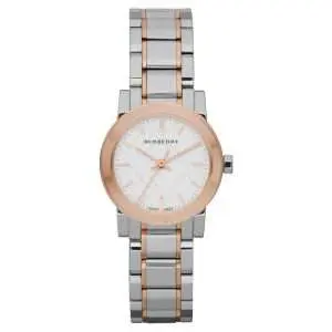Burberry Women's Swiss Made Stainless Steel Silver Dial 26mm Watch BU9205 UAE DUBAI AJMAN SHARJAH ABU DHABI RAS AL KHAIMA UMM UL QUWAIN ALAIN FUJAIRAH