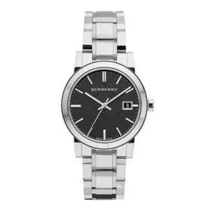 Burberry Women’s Swiss Made Stainless Steel Black Dial 34mm Watch BU9101 UAE DUBAI AJMAN SHARJAH ABU DHABI RAS AL KHAIMA UMM UL QUWAIN ALAIN FUJAIRAH