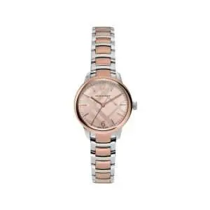 Burberry Women’s Swiss Made Quartz Stainless Steel Rose Gold Dial 32mm Watch BU10117 UAE DUBAI AJMAN SHARJAH ABU DHABI RAS AL KHAIMA UMM UL QUWAIN ALAIN FUJAIRAH