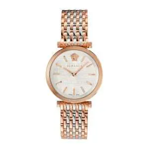 Versace Women Quartz Swiss Made Stainless Steel Silver Dial 36mm Watch VELS00719 UAE DUBAI AJMAN SHARJAH ABU DHABI RAS AL KHAIMA UMM UL QUWAIN ALAIN FUJAIRAH