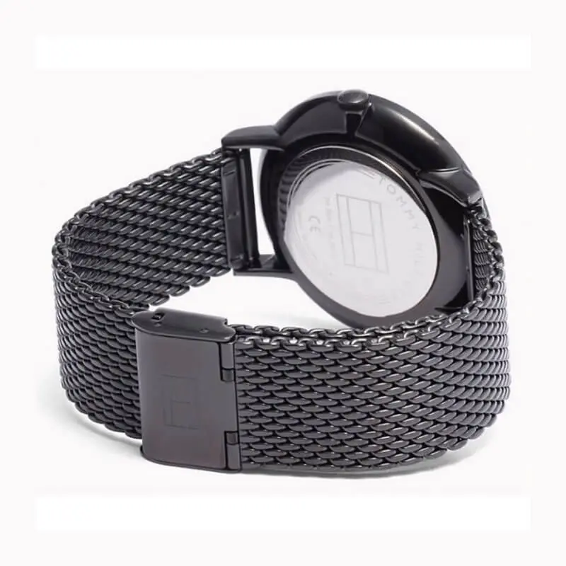 Tommy Hilfiger Men’s Quartz Stainless Steel Black Dial 40mm Watch 1791507 UAE DUBAI AJMAN SHARJAH ABU DHABI RAS AL KHAIMA UMM UL QUWAIN ALAIN FUJAIRAH