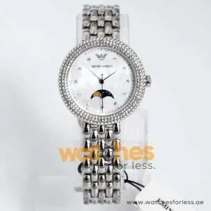Emporio Armani Women’s Quartz Stainless Steel Mother of Pearl Dial 32mm Watch AR11461 UAE DUBAI AJMAN SHARJAH ABU DHABI RAS AL KHAIMA UMM UL QUWAIN ALAIN FUJAIRAH