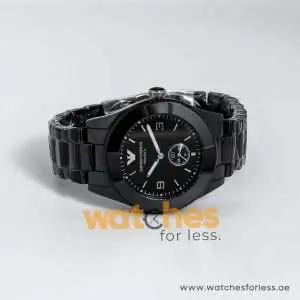 Emporio Armani Women’s Quartz Ceramic Black Dial 39mm Watch AR1422 UAE DUBAI AJMAN SHARJAH ABU DHABI RAS AL KHAIMA UMM UL QUWAIN ALAIN FUJAIRAH