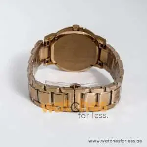 Burberry Unisex Swiss Made Stainless Steel Rose Gold Dial Watch 38mm BU9034 UAE DUBAI AJMAN SHARJAH ABU DHABI RAS AL KHAIMA UMM UL QUWAIN ALAIN FUJAIRAH