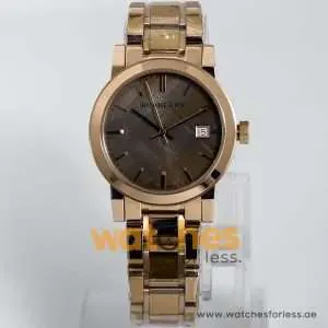 Burberry Women’s Swiss Made Stainless Steel Rose Gold Dial 34mm Watch BU9135 UAE DUBAI AJMAN SHARJAH ABU DHABI RAS AL KHAIMA UMM UL QUWAIN ALAIN FUJAIRAH