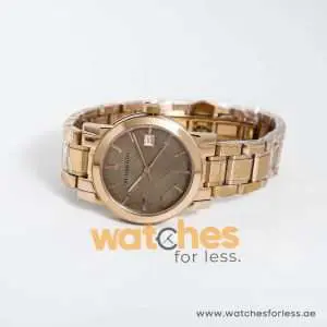 Burberry Women’s Swiss Made Stainless Steel Rose Gold Dial 34mm Watch BU9135 UAE DUBAI AJMAN SHARJAH ABU DHABI RAS AL KHAIMA UMM UL QUWAIN ALAIN FUJAIRAH