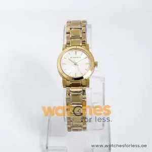 Burberry Women’s Swiss Made Stainless Steel White Dial 26mm Watch BU9203 UAE DUBAI AJMAN SHARJAH ABU DHABI RAS AL KHAIMA UMM UL QUWAIN ALAIN FUJAIRAH