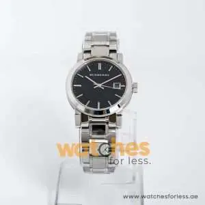 Burberry Women’s Swiss Made Stainless Steel Black Dial 34mm Watch BU9101 UAE DUBAI AJMAN SHARJAH ABU DHABI RAS AL KHAIMA UMM UL QUWAIN ALAIN FUJAIRAH
