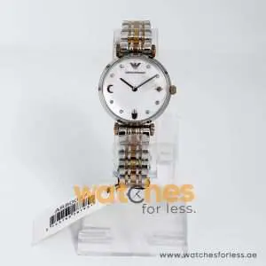 Emporio Armani Women’s Stainless Steel Mother of Pearl Dial 32mm Watch AR80037 UAE DUBAI AJMAN SHARJAH ABU DHABI RAS AL KHAIMA UMM UL QUWAIN ALAIN FUJAIRAH