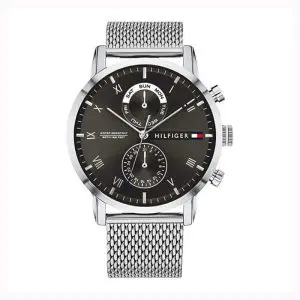 Tommy Hilfiger Men’s Quartz Stainless Steel Black Dial 44mm Watch 1710402 UAE DUBAI AJMAN SHARJAH ABU DHABI RAS AL KHAIMA UMM UL QUWAIN ALAIN FUJAIRAH