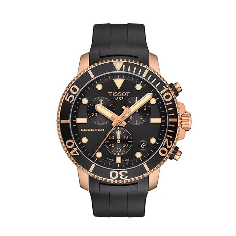 TISSOT Men’s Quartz Black Silicone Strap Black Dial 45mm Watch T120.417.37.051.00 UAE DUBAI AJMAN SHARJAH ABU DHABI RAS AL KHAIMA UMM UL QUWAIN ALAIN FUJAIRAH