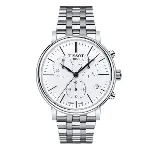 TISSOT Men’s Quartz Swiss Made Silver Stainless Steel White Dial 41mm Watch T122.417.11.011.00 UAE DUBAI AJMAN SHARJAH ABU DHABI RAS AL KHAIMA UMM UL QUWAIN ALAIN FUJAIRAH