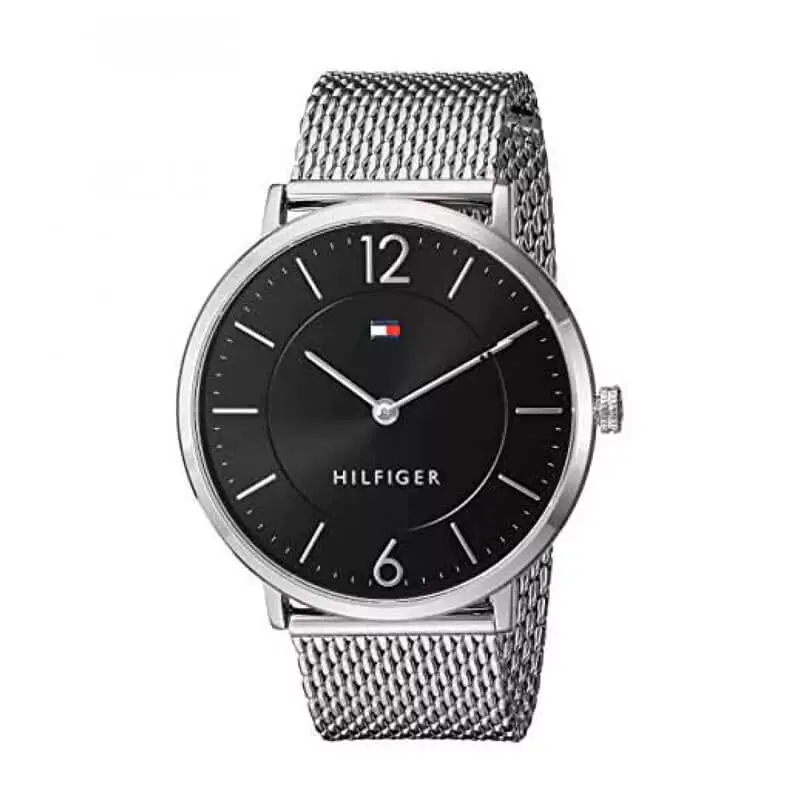 Tommy Hilfiger Men’s Quartz Stainless Steel Black Dial 40mm Watch 1710355 UAE DUBAI AJMAN SHARJAH ABU DHABI RAS AL KHAIMA UMM UL QUWAIN ALAIN FUJAIRAH