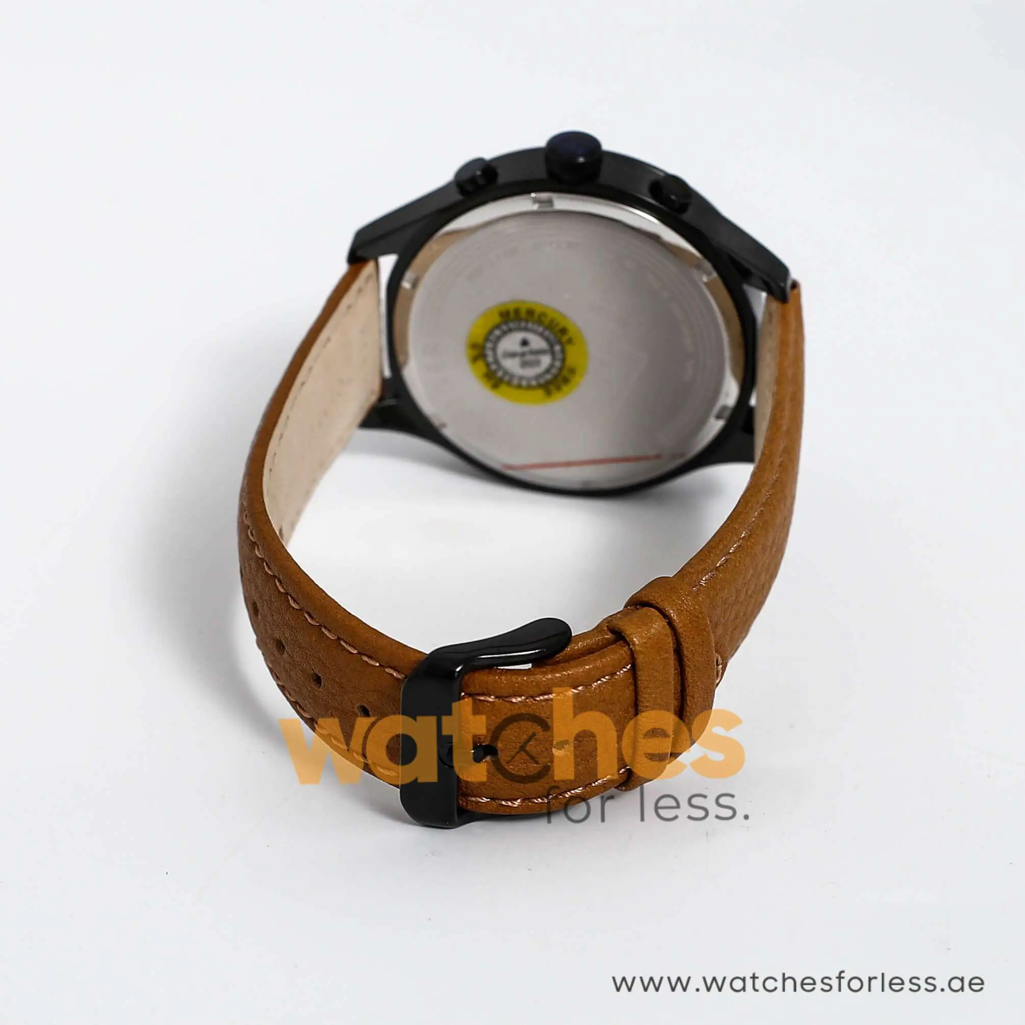 Tommy Hilfiger Men’s Quartz Brown Leather Strap Black Dial 44mm Watch 1791470 UAE DUBAI AJMAN SHARJAH ABU DHABI RAS AL KHAIMA UMM UL QUWAIN ALAIN FUJAIRAH