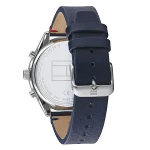 Tommy Hilfiger Men’s Quartz Blue Leather Strap Blue Dial 44mm Watch 1791728 UAE DUBAI AJMAN SHARJAH ABU DHABI RAS AL KHAIMA UMM UL QUWAIN ALAIN FUJAIRAH