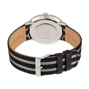 Tommy Hilfiger Men’s Quartz Nylon Strap Black Dial 40mm Watch 1791329 UAE DUBAI AJMAN SHARJAH ABU DHABI RAS AL KHAIMA UMM UL QUWAIN ALAIN FUJAIRAH