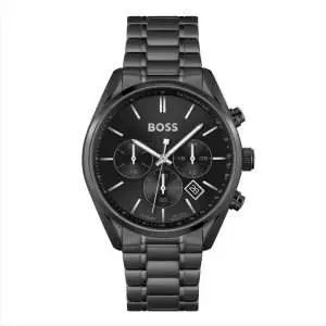 Hugo Boss Men’s Quartz Stainless Steel Black Dial 44mm Watch 1513960 UAE DUBAI AJMAN SHARJAH ABU DHABI RAS AL KHAIMA UMM UL QUWAIN ALAIN FUJAIRAH