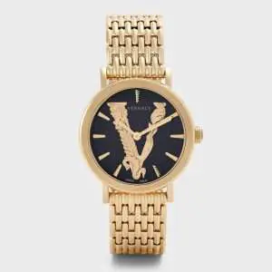 Versace Women Quartz Swiss Made Stainless Steel Black Dial 36mm Watch VEHC00619 UAE DUBAI AJMAN SHARJAH ABU DHABI RAS AL KHAIMA UMM UL QUWAIN ALAIN FUJAIRAH